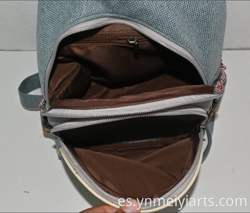 Linen Backpack
